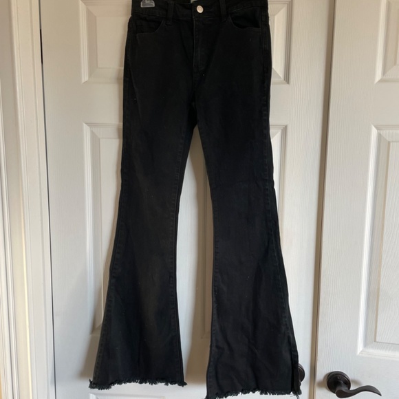 Black flare jeans - Size 3 - Picture 1 of 3